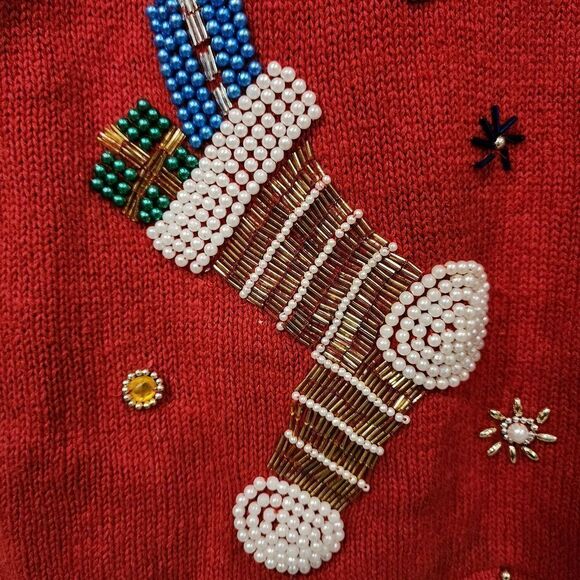 Victoria Jones Ugly Christmas/Holiday Sweater - Picture 7 of 14